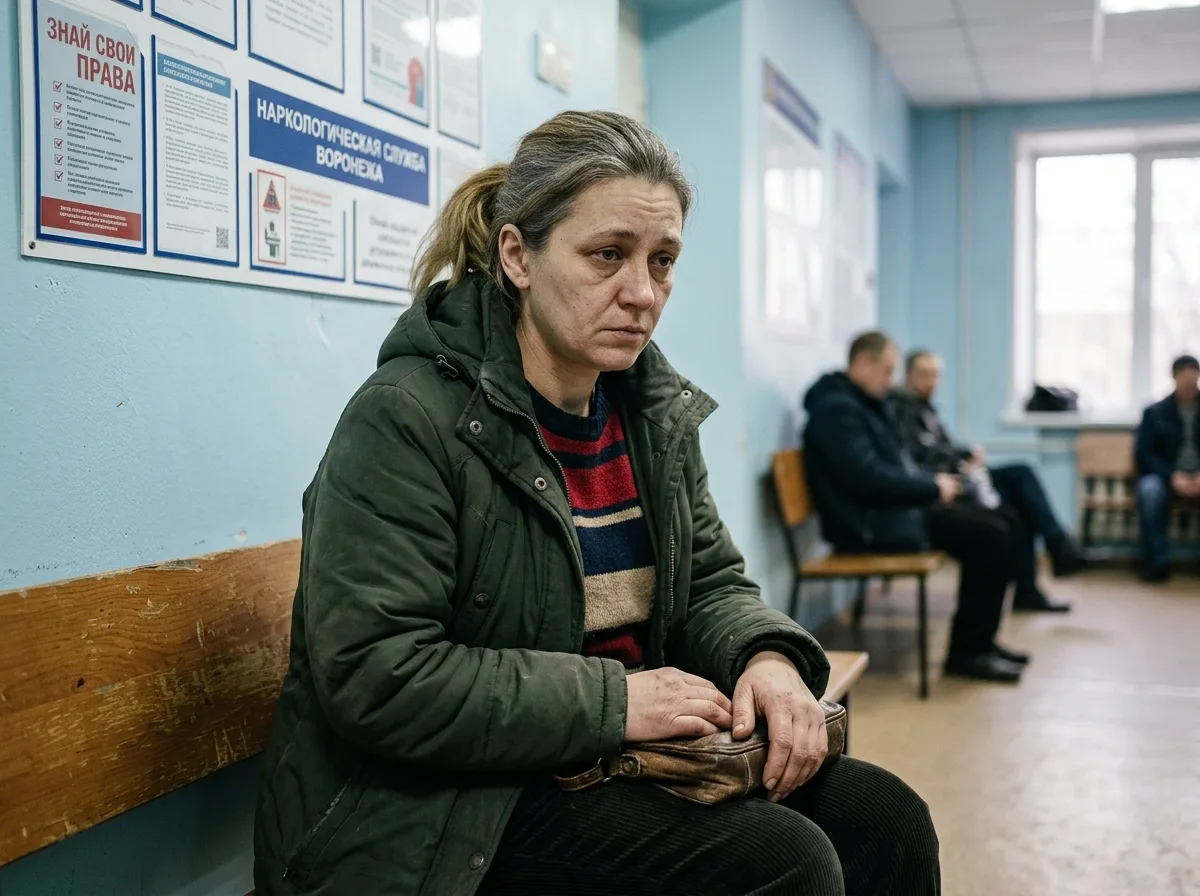 Аватар Елены П., женщина 40 лет, жительница Воронежа, клиент наркологической службы